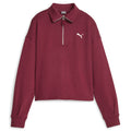 Women's Puma Her Zip Mock Neck Pullover