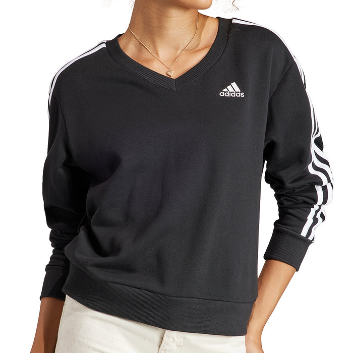 Women's Adidas Essentials VNeck Sweat Shirt