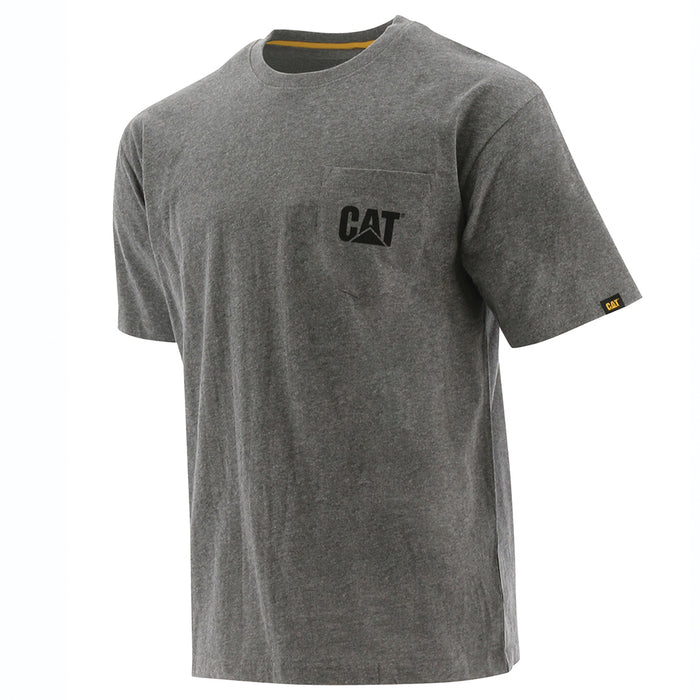 Men's CAT Logo Pocket Tee