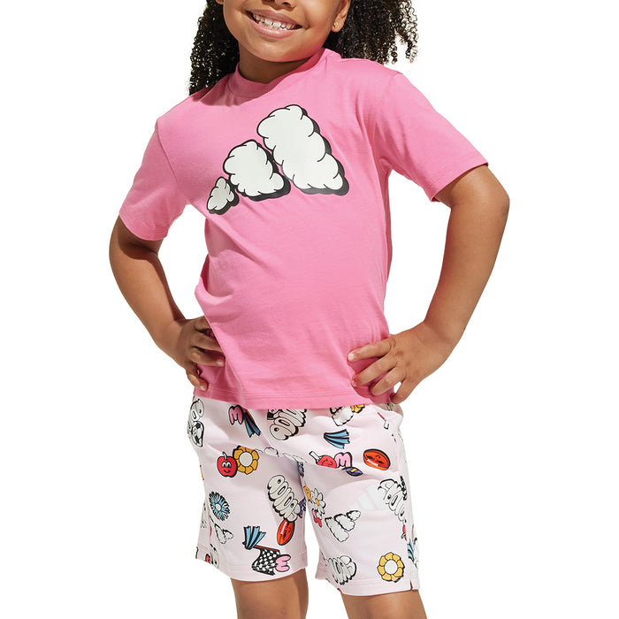 Toddler Adidas LK APO Tee