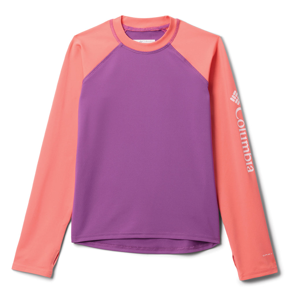 Girl's Columbia Sandy Shores Long Sleeve Sunguard