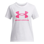 Girl's UA Big Logo Short Sleeve Tee