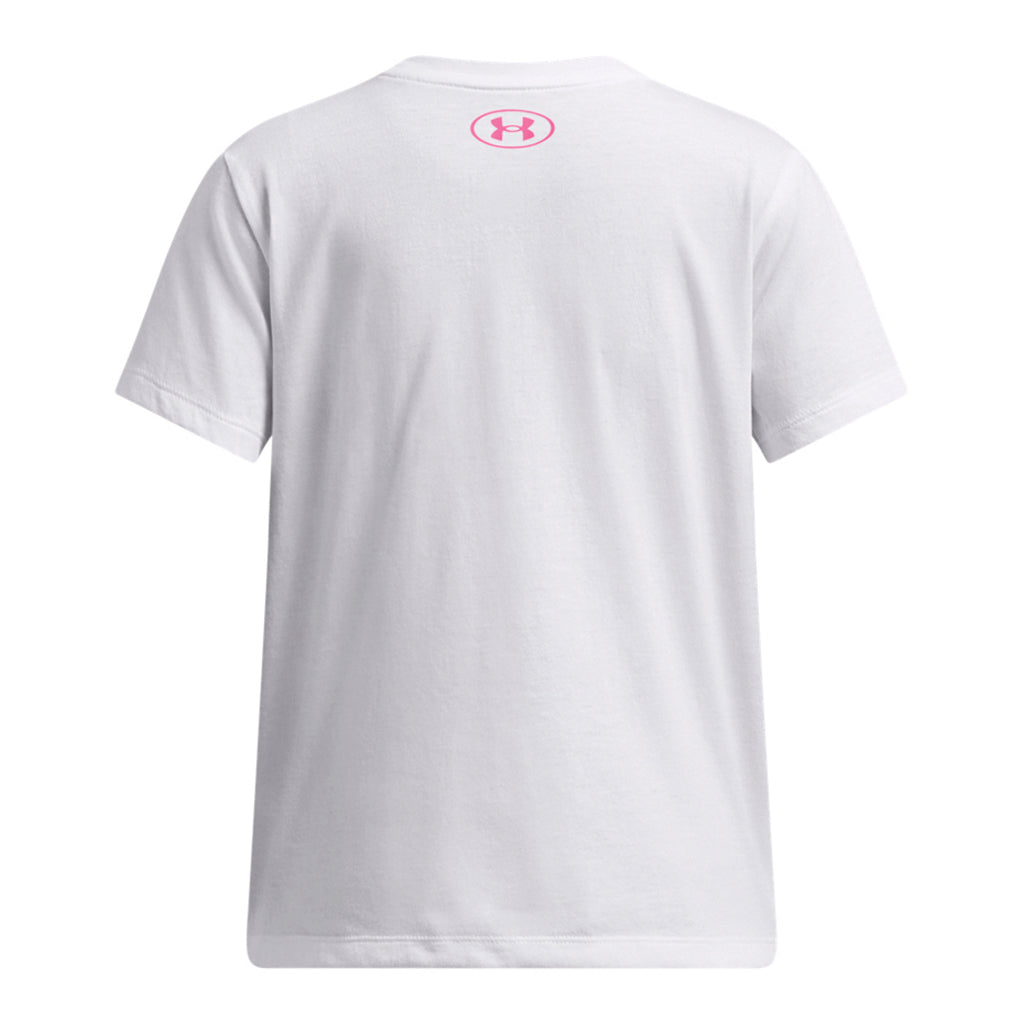 Girl's UA Big Logo Short Sleeve Tee