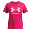 Girl's UA Big Logo Short Sleeve
