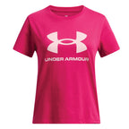 Girl's UA Big Logo Short Sleeve