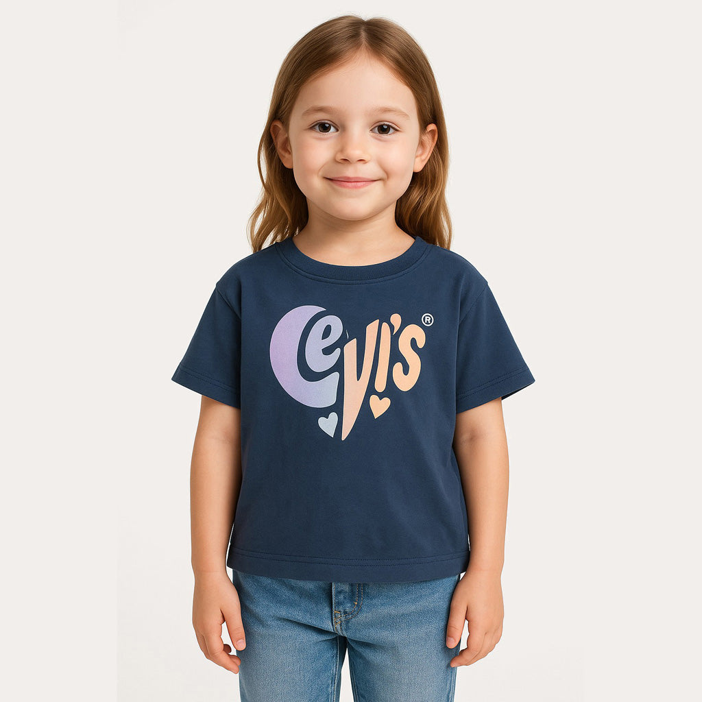 Levi's Girl's Heart Oversized Tee Shirt