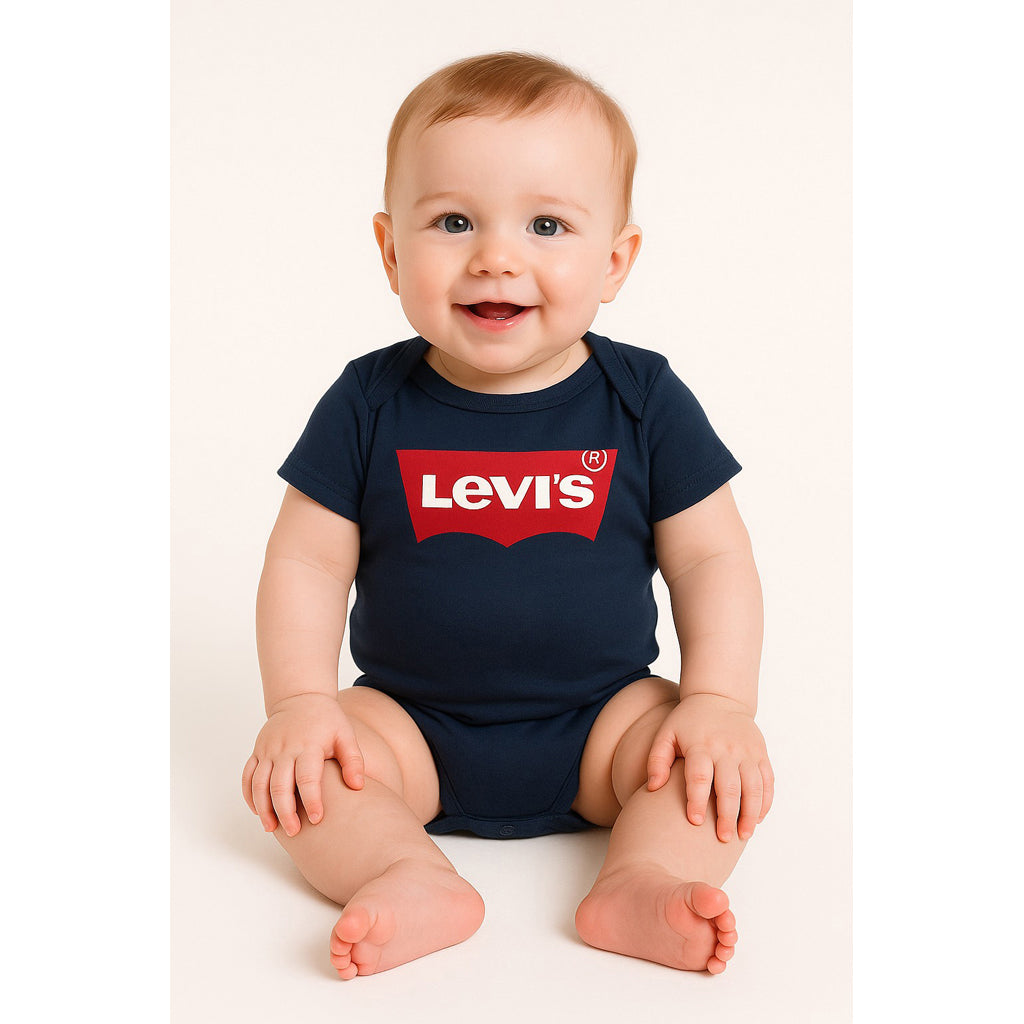 Levi's Toddler Short Sleeve Batwing Bodysuit