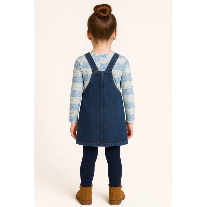 Levi's Girl's Longsleeve and Jumper Set