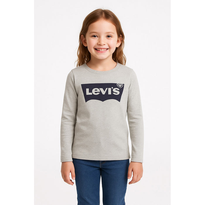 Levi's Girl's Batwing Logo L/S Tee Shirt