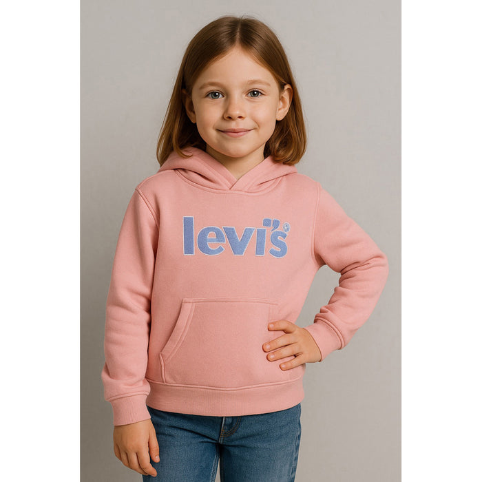 Levi's Girl's Taped Sleeve Pullover Hoodie