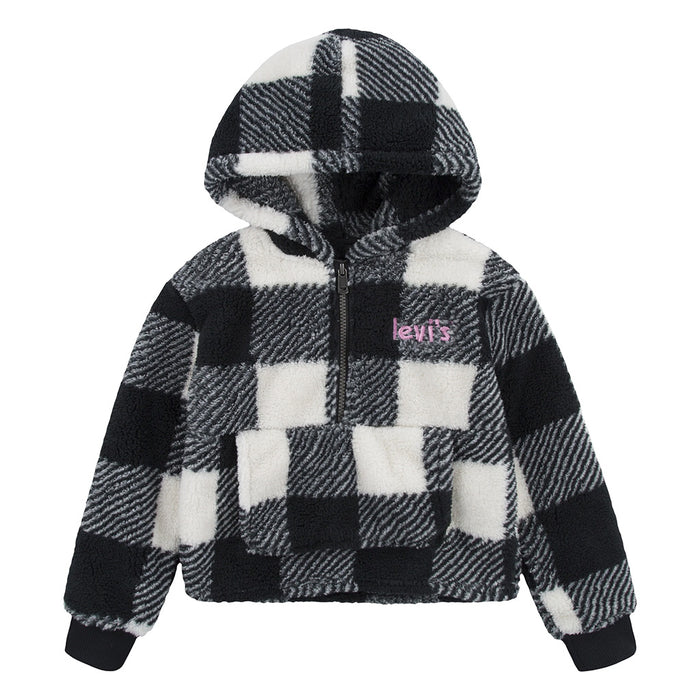 Levi's Kid's Sherpa Half Zip Hoodie