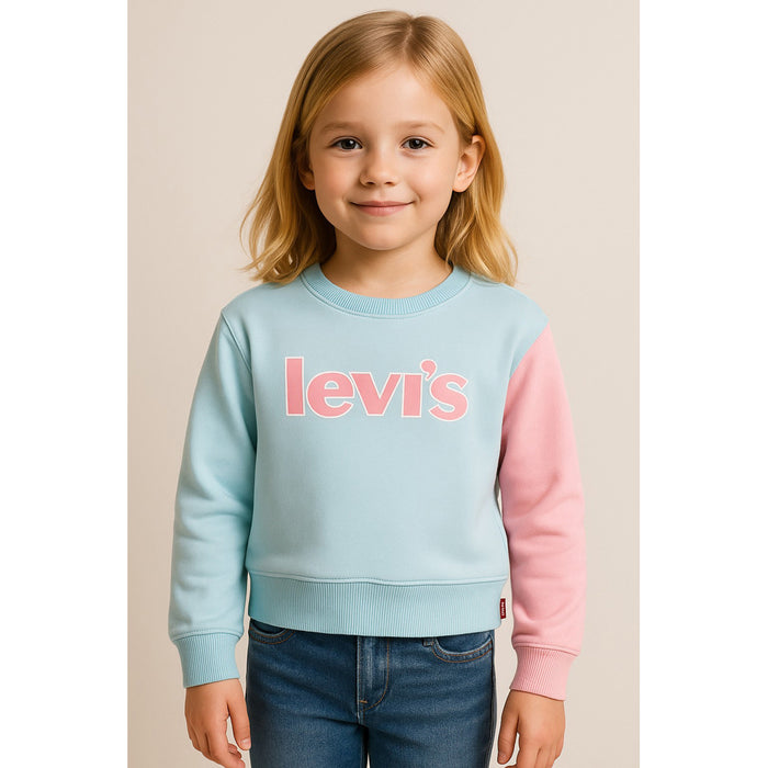 Levi's Girl's Meet & Greet Color Block Sweatshirt