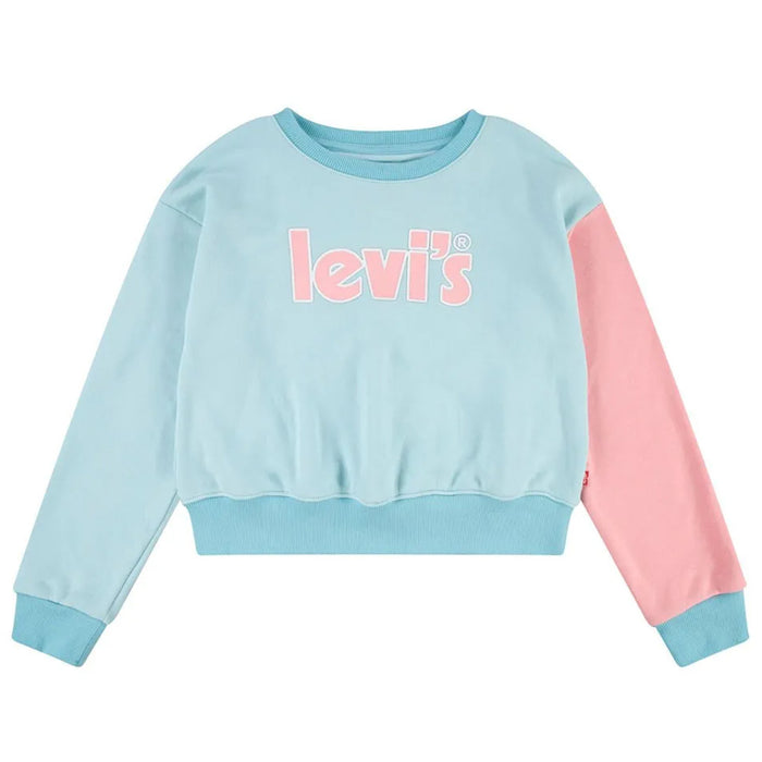 Levi's Girl's Meet & Greet Color Block Sweatshirt