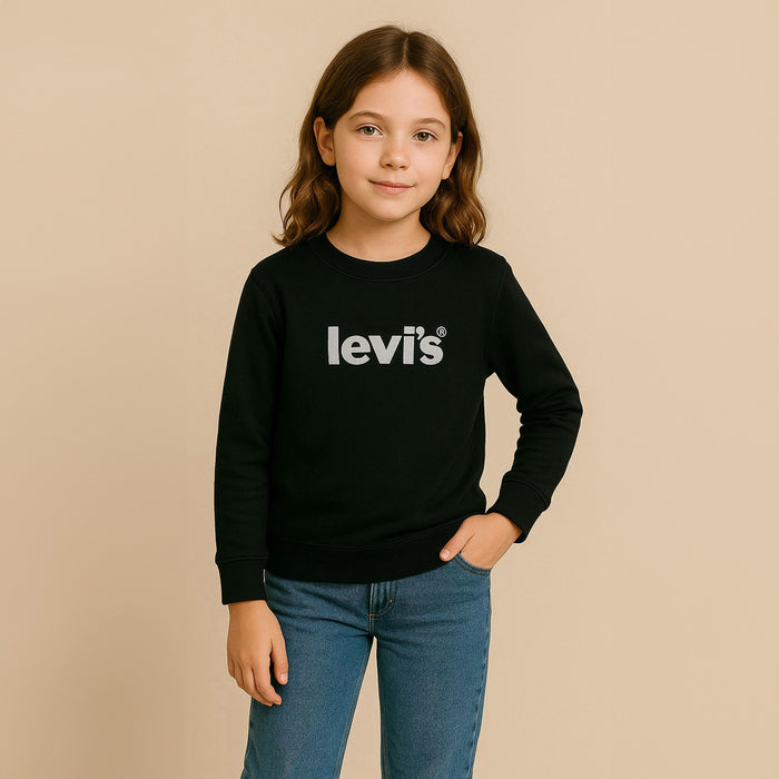 Levi's Girl's Poster Logo Sweatshirt