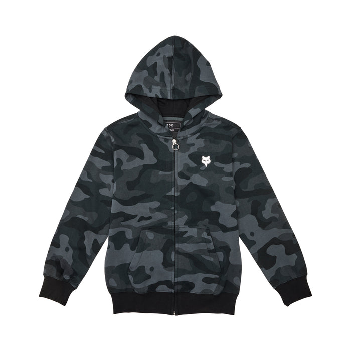 Youth Fox Head Camo Fleece Hoodie