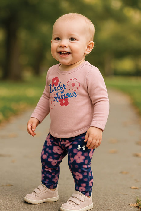 Infant's UA Printed LS Legging Set