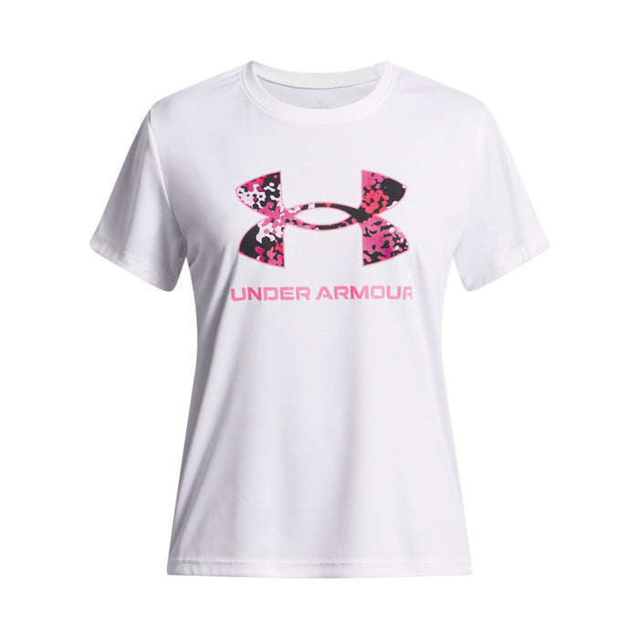 Girl's UA Tech Print Tee