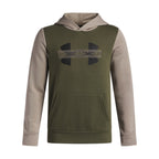 Boy's UA Rival Fleece Colorblock Hoodie
