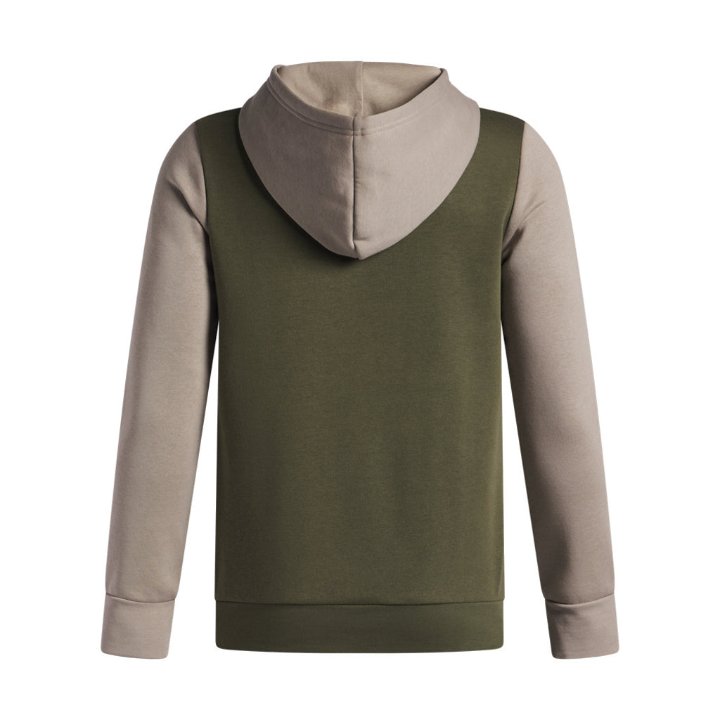 Boy's UA Rival Fleece Colorblock Hoodie