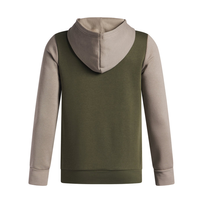 Boy's UA Rival Fleece Colorblock Hoodie