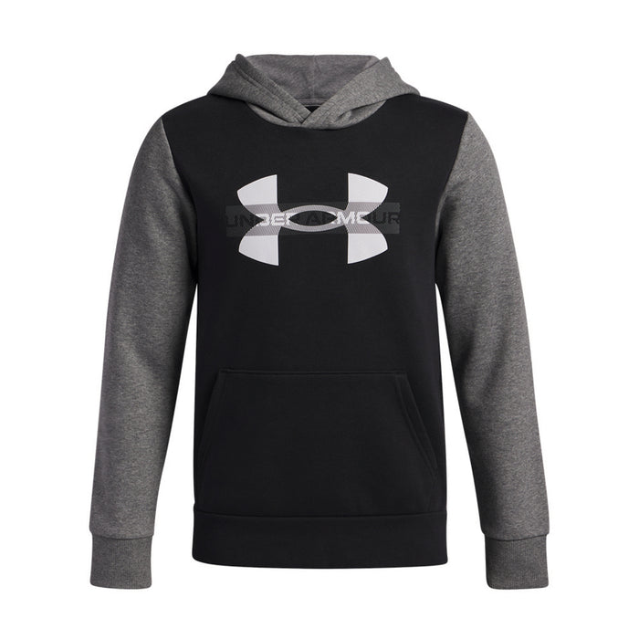 Boy's UA Rival Fleece Colorblock Hoodie