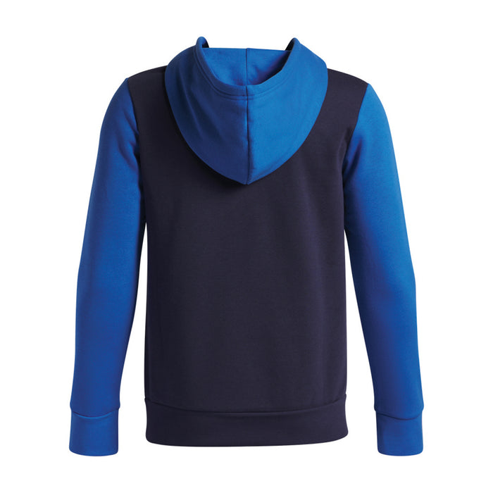 Boy's UA Rival Fleece Colorblock Hoodie