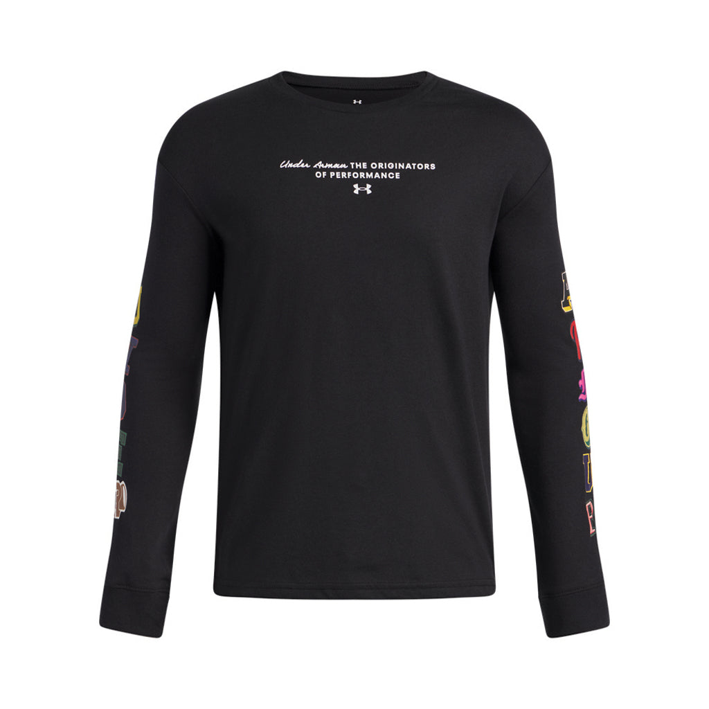Boy's UA Varsity Patch L/S Shirt