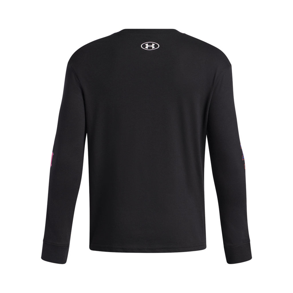 Boy's UA Varsity Patch L/S Shirt