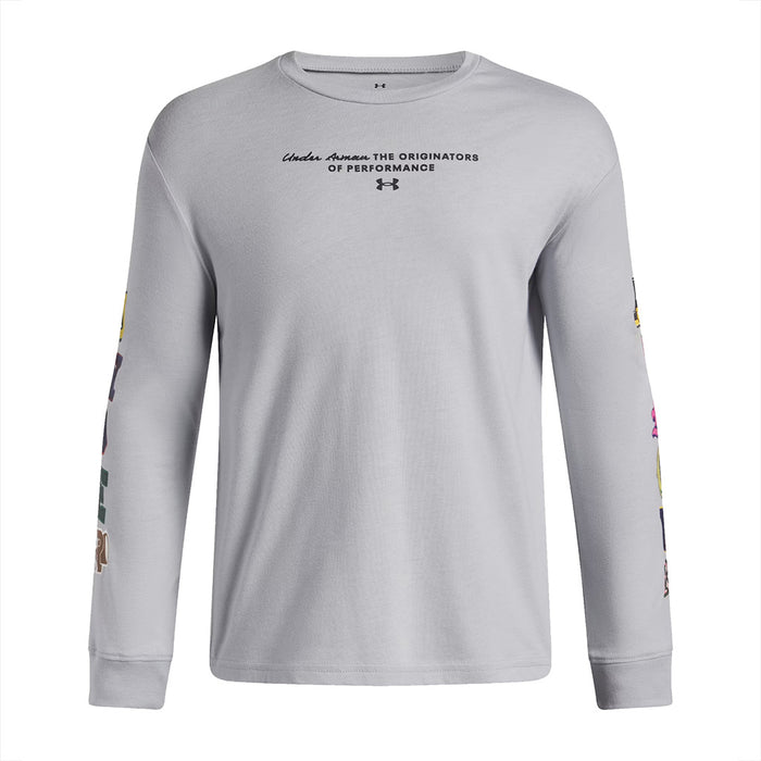 Boy's UA Varsity Patch L/S Shirt