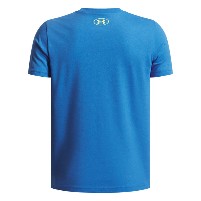Boy's UA Flame Wordmark Tee