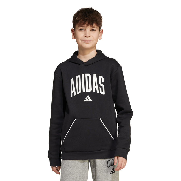 Youth Adidas Essentials Collegiate Typography Hoodie