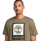 Men's Timberland Stack Logo Short-Sleeve Tee