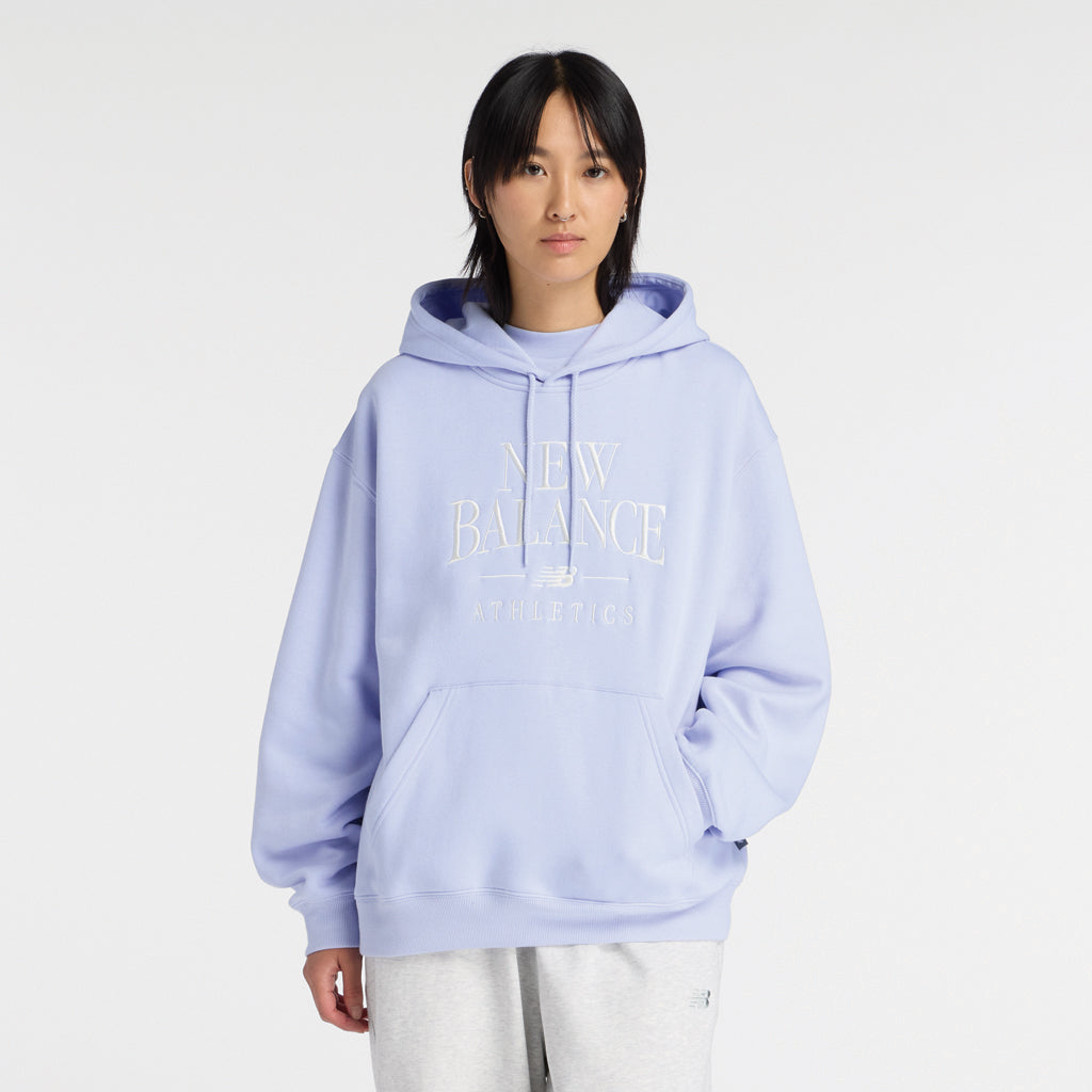 Women's New Balance Linear Heritage Fleece Hoodie