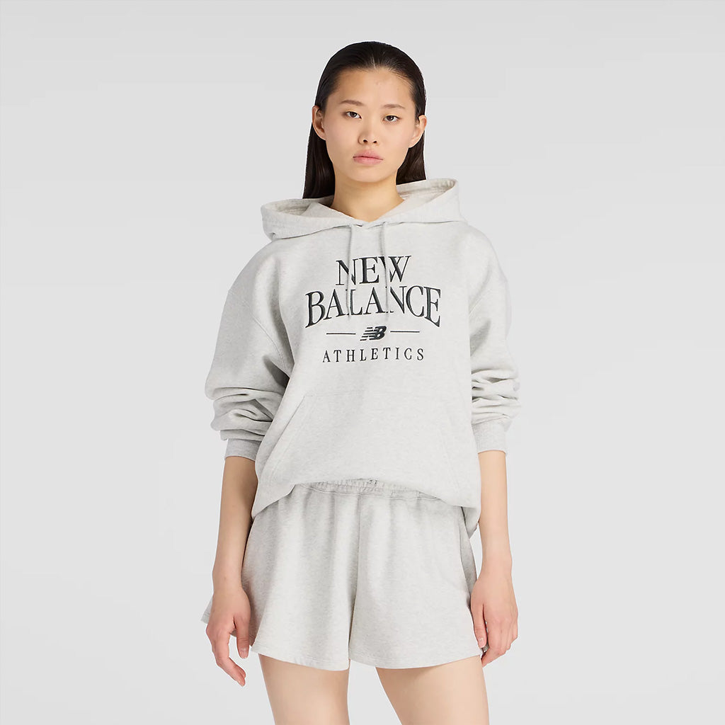 Women's New Balance Linear Heritage Fleece Hoodie