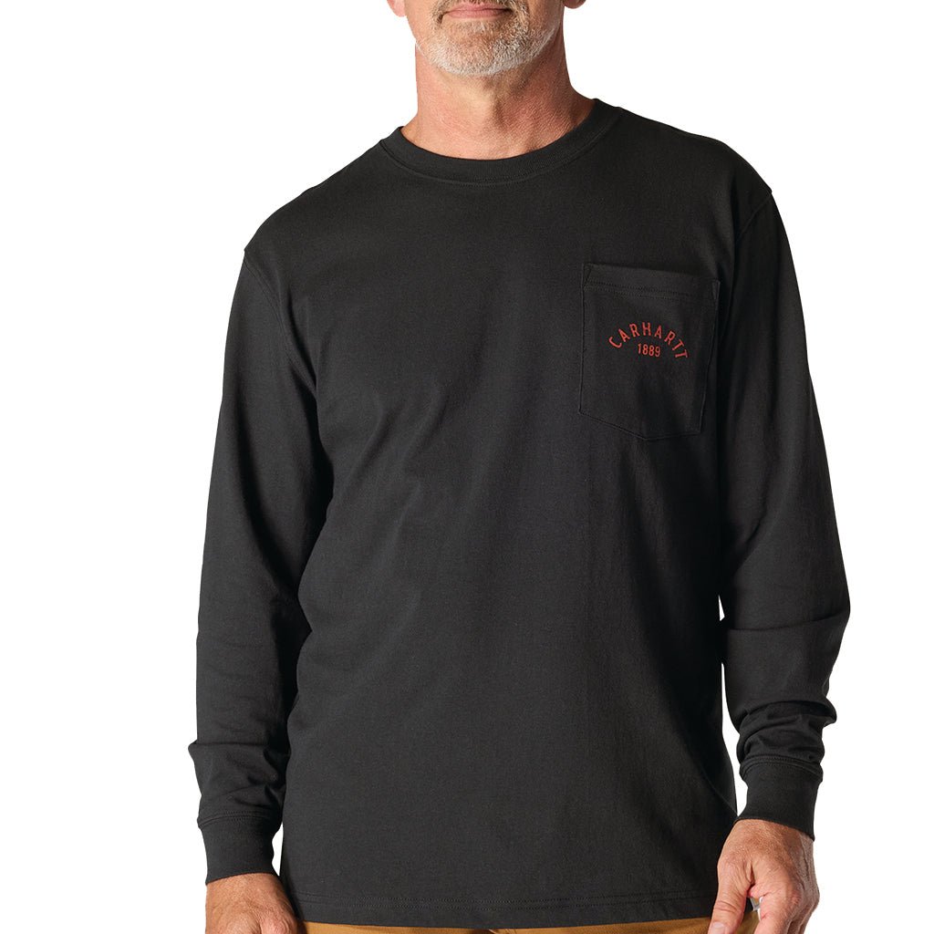 Men's Carhartt Loose Fit Heavyweight L/S Pocket Tee