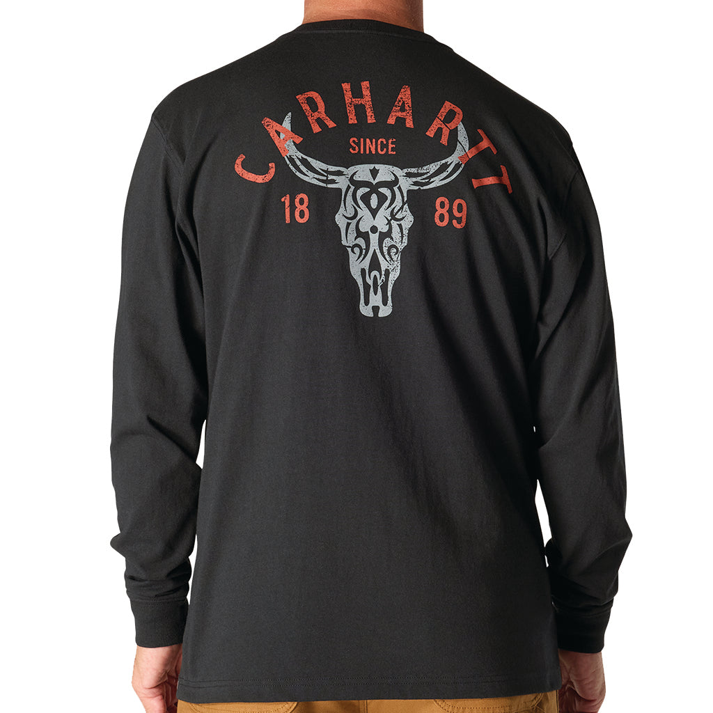 Men's Carhartt Loose Fit Heavyweight L/S Pocket Tee