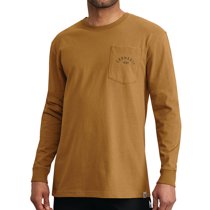 Men's Carhartt Loose Fit Heavyweight L/S Pocket Tee