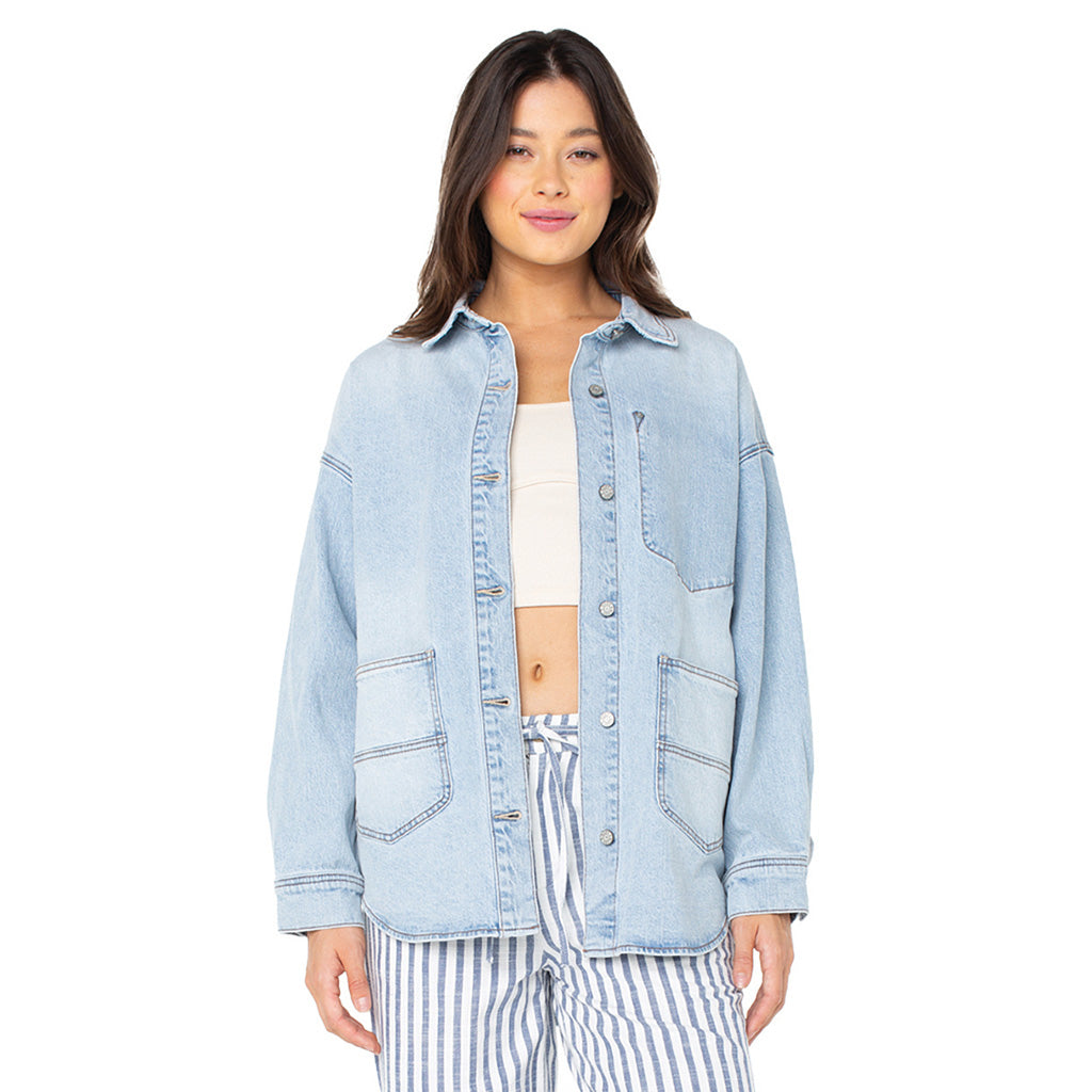 Women's Roxy Surf Society Button Up