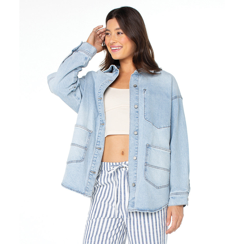 Women's Roxy Surf Society Button Up