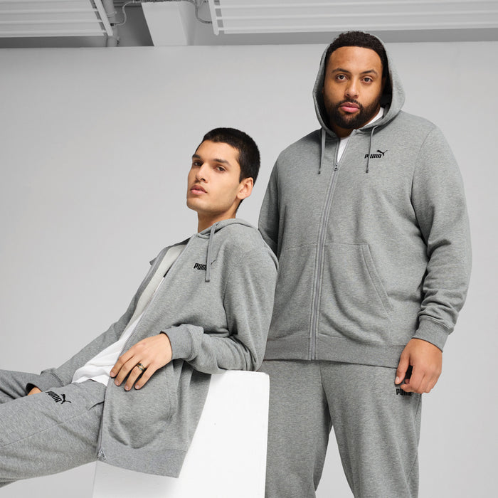 Men's Puma ESS NO.1 Logo Full-Zip Hoodie