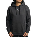 Women's Puma ESS Centered Cat Logo Relaxed Hoodie