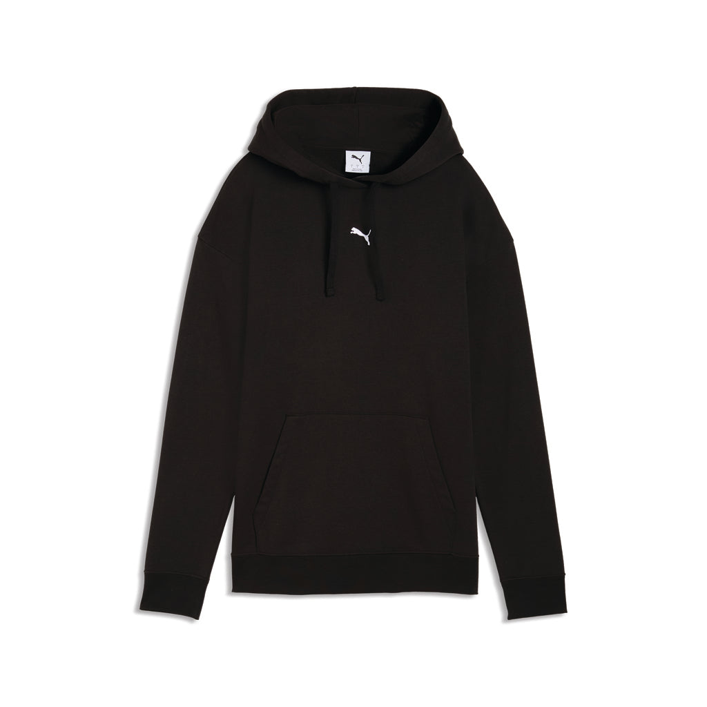 Women's Puma ESS Centered Cat Logo Relaxed Hoodie