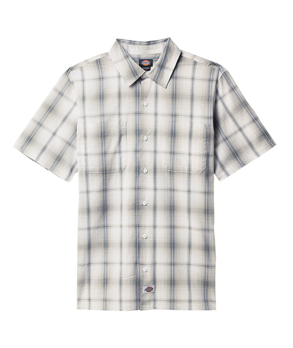 Men's Dickies S/S Plaid Work Shirt