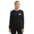 Women's CAT Trademark Banner L/S Tee