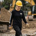 Women's CAT Trademark Banner L/S Tee