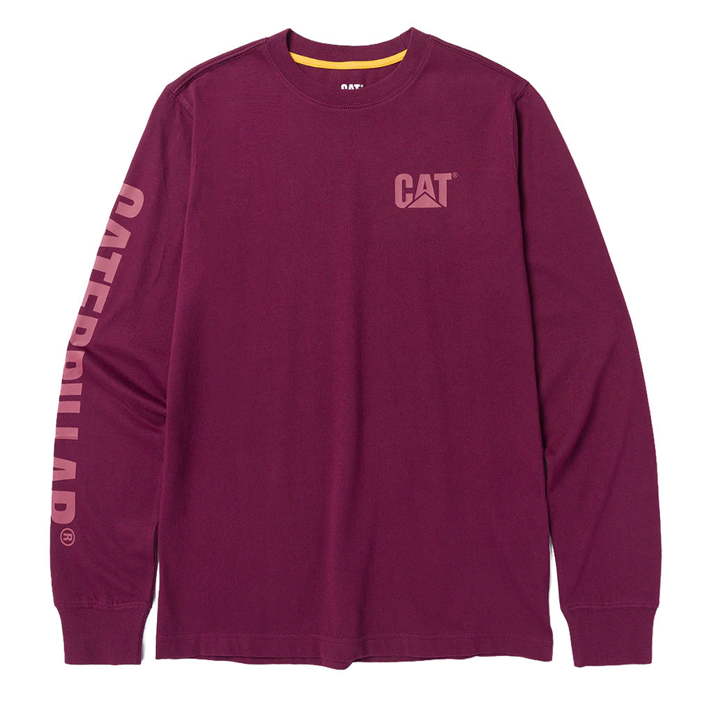 Women's CAT Trademark Banner L/S Tee