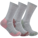 Women's Carhartt Midweight Cotton Blend Crew Sock (3 Pack)