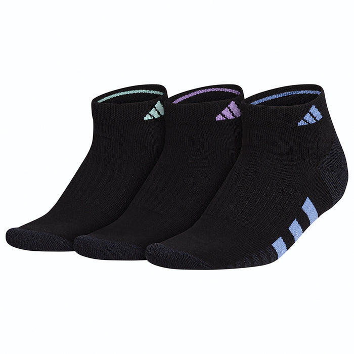 Women's Adidas 3Pk Cushioned Low Cut Socks