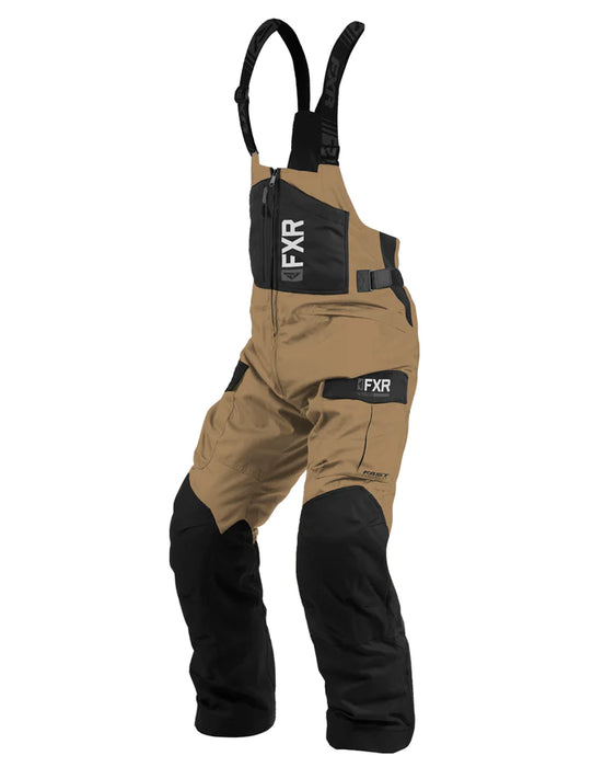 FXR Mens Excursion Ice Pro Bib Pant XL / Canvas/Black