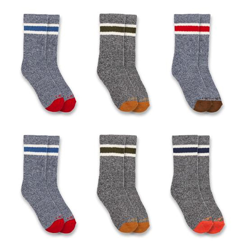 Boy's Carhartt Camp Crew 6Pk Sock